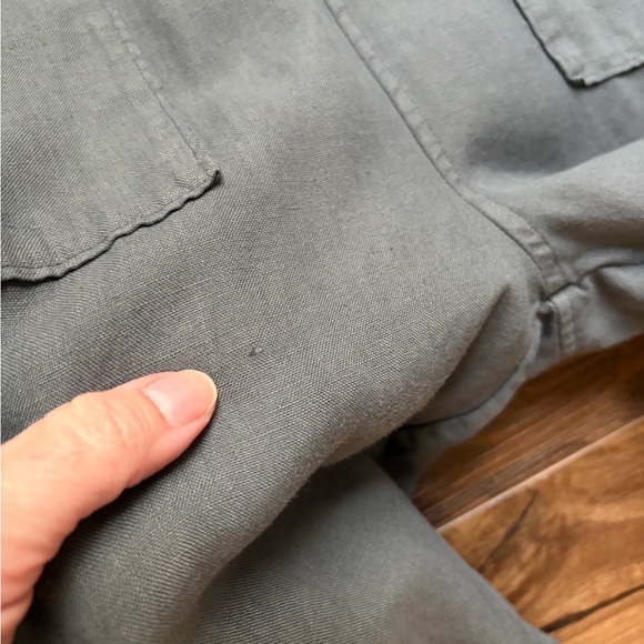 Outerknown Retrograde Linen Jumpsuit, Gray - Picture 11 of 13